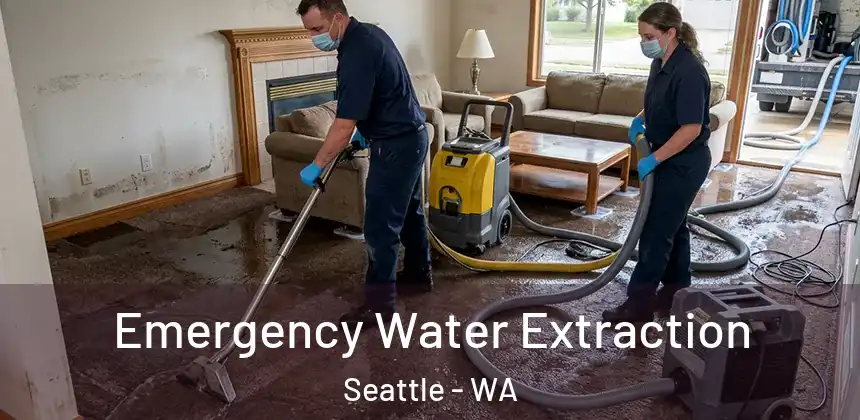 Emergency Water Extraction Seattle - WA