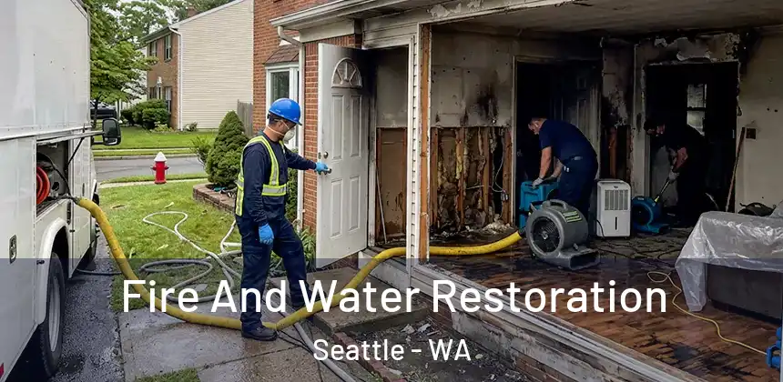 Fire And Water Restoration Seattle - WA