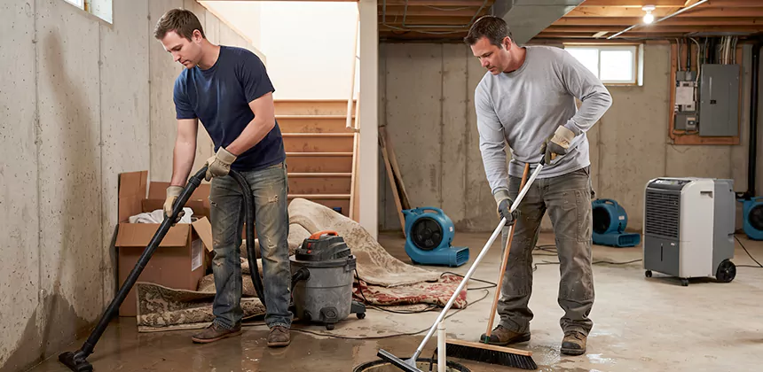 Basement Flood Water Removal in Seattle