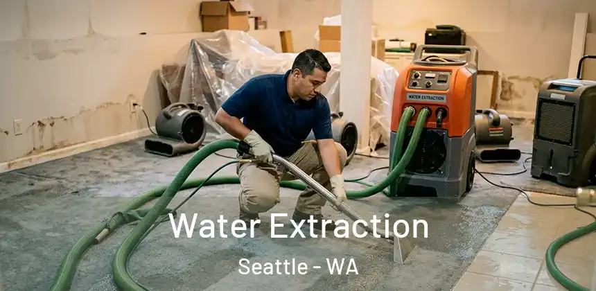 Water Extraction Seattle - WA